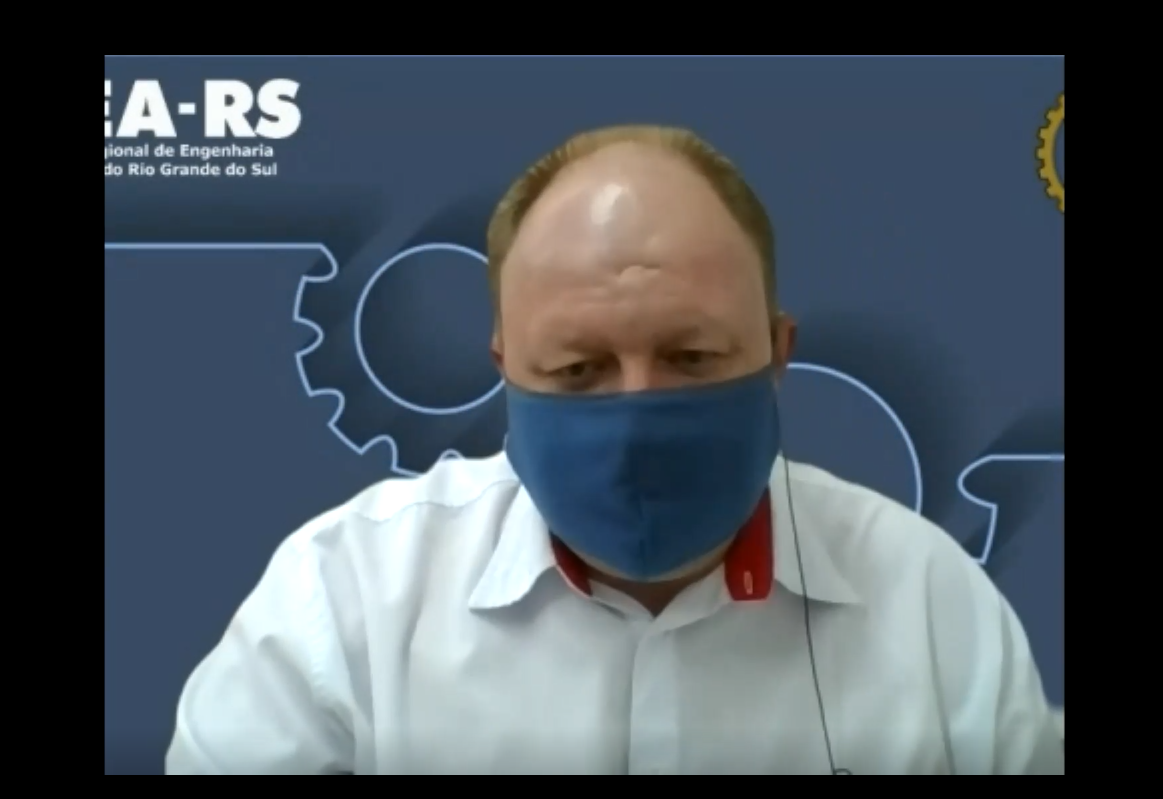 Eng. Kercher, coordenador das Inspetorias